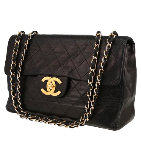 borsa modello chanel nera in pelle|Borsa Chanel Timeless 385824 .